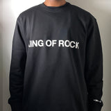 2022 SS KING OF ROCK CREW SWEAT パイル (BLACK/WHITE/GRAY)