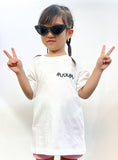 2022 SS RUDE BOY KIDS TEE WHITE