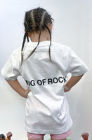2022 SS RUN DMC KIDS TEE WHITE