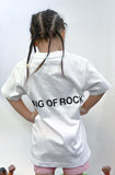 2022 SS RUN DMC KIDS TEE WHITE