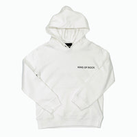 KING OF ROCK KIDS HOODIE WHITE