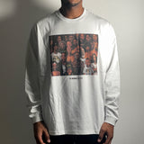 2022 SS TOPBILLIN BACK LOGO LS TEE WHITE