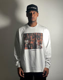 2022 SS TOPBILLIN BACK LOGO LS TEE WHITE