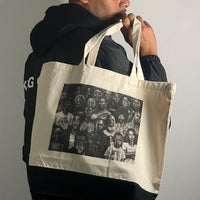 TOPBILLIN TOTE BAG BLK&WHT