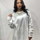 2022 SS KING OF ROCK LOGO LS TEE (BLACK/WHITE)